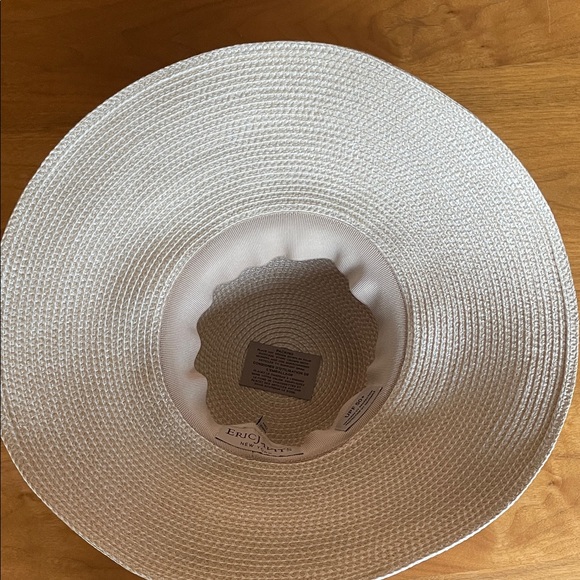 Eric Javits Hampton Cream Wide-Brim Hat SPF 50 - Picture 5 of 8